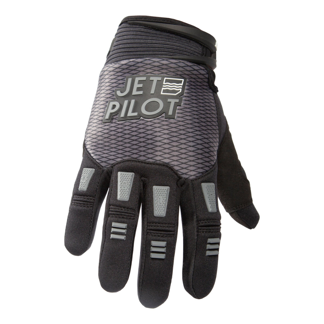 Jet Pilot Hold Fast Full Finger Glove Wakesurfing Accessories