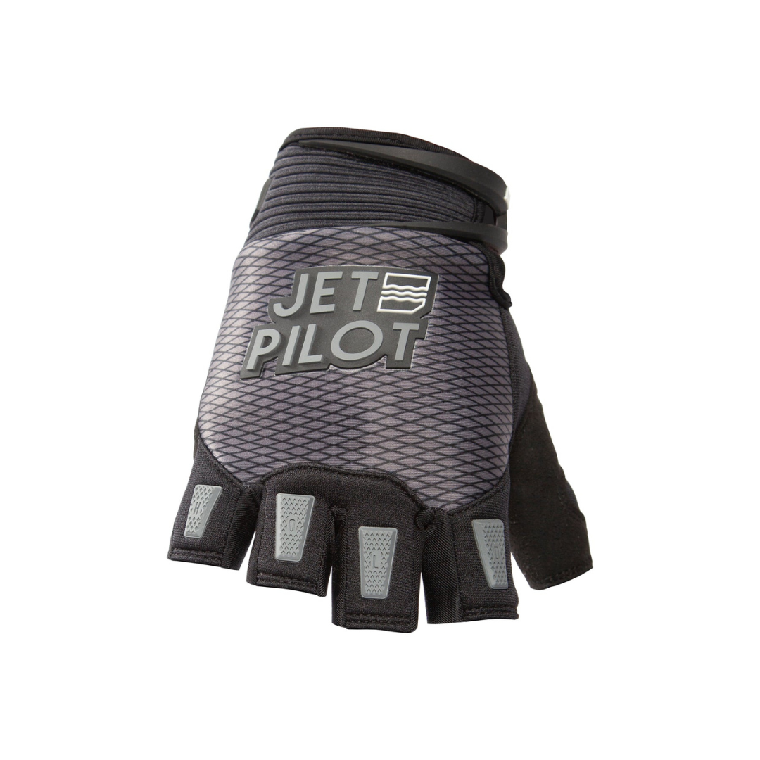 Jet Pilot Hold Fast Short Finger Glove Wakesurfing Accessories