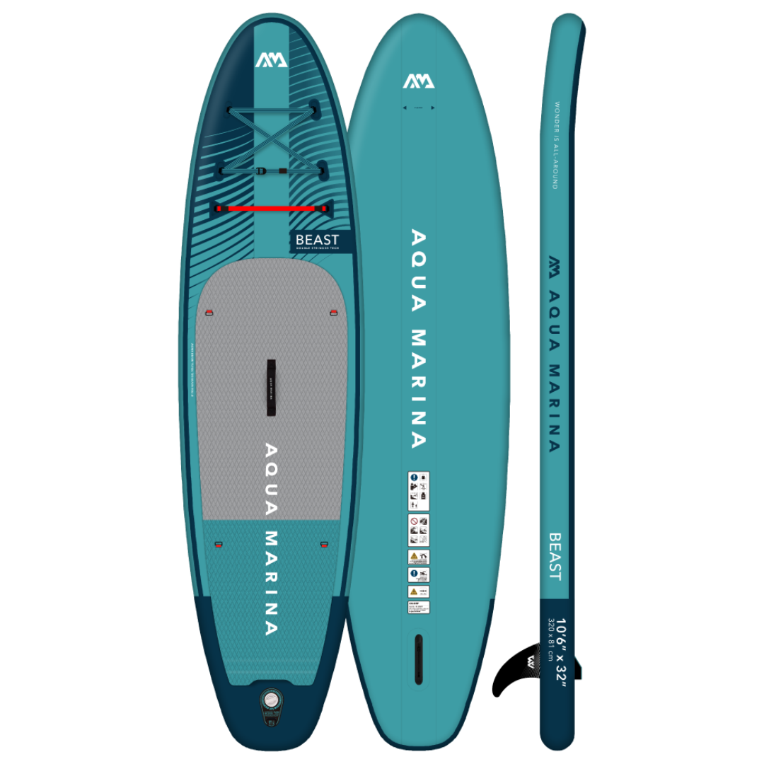 Aqua Marina Beast Inflatable Stand Up Board (with Paddle)