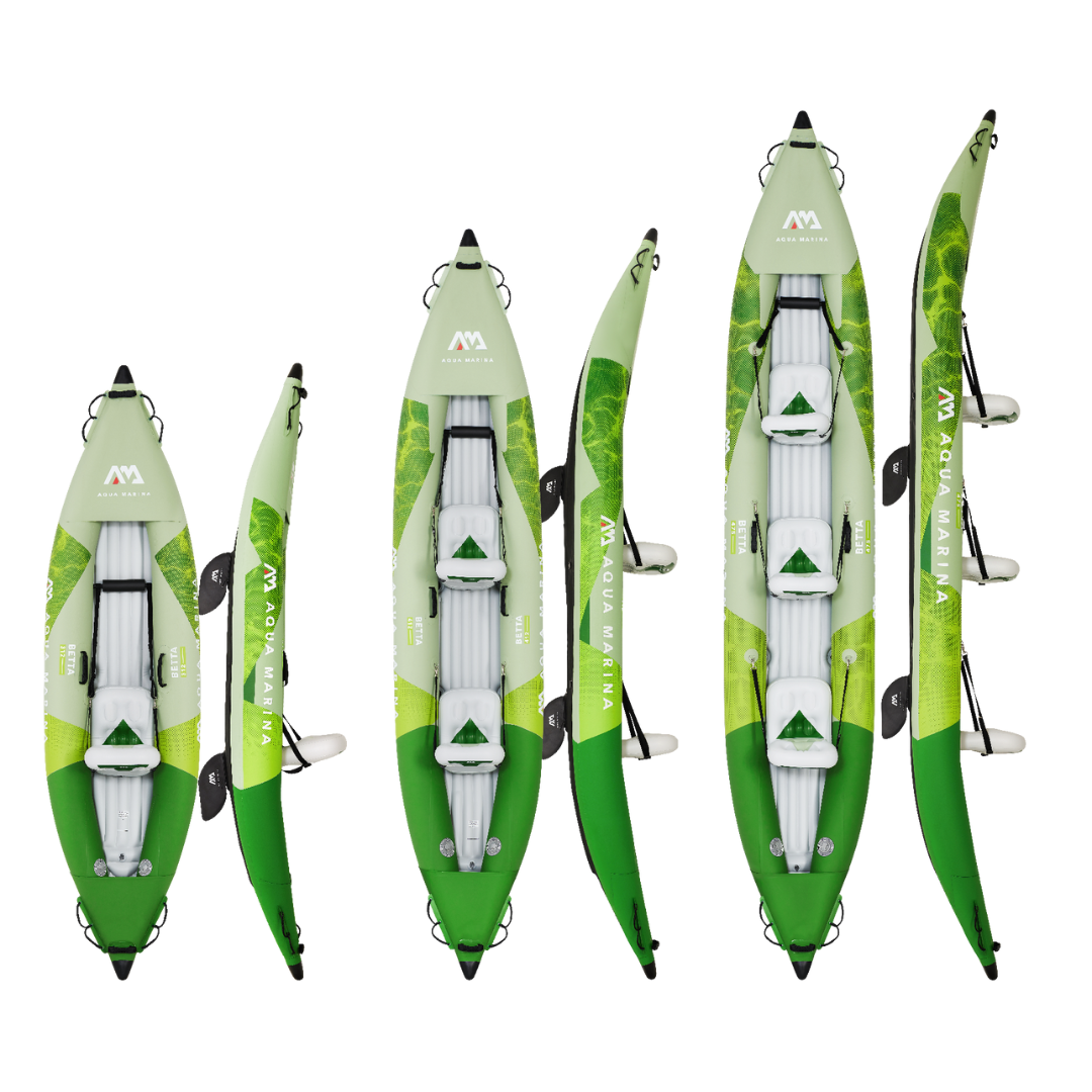 Aqua Marina Betta Inflatable Kayak (with Kayak Paddle Set)