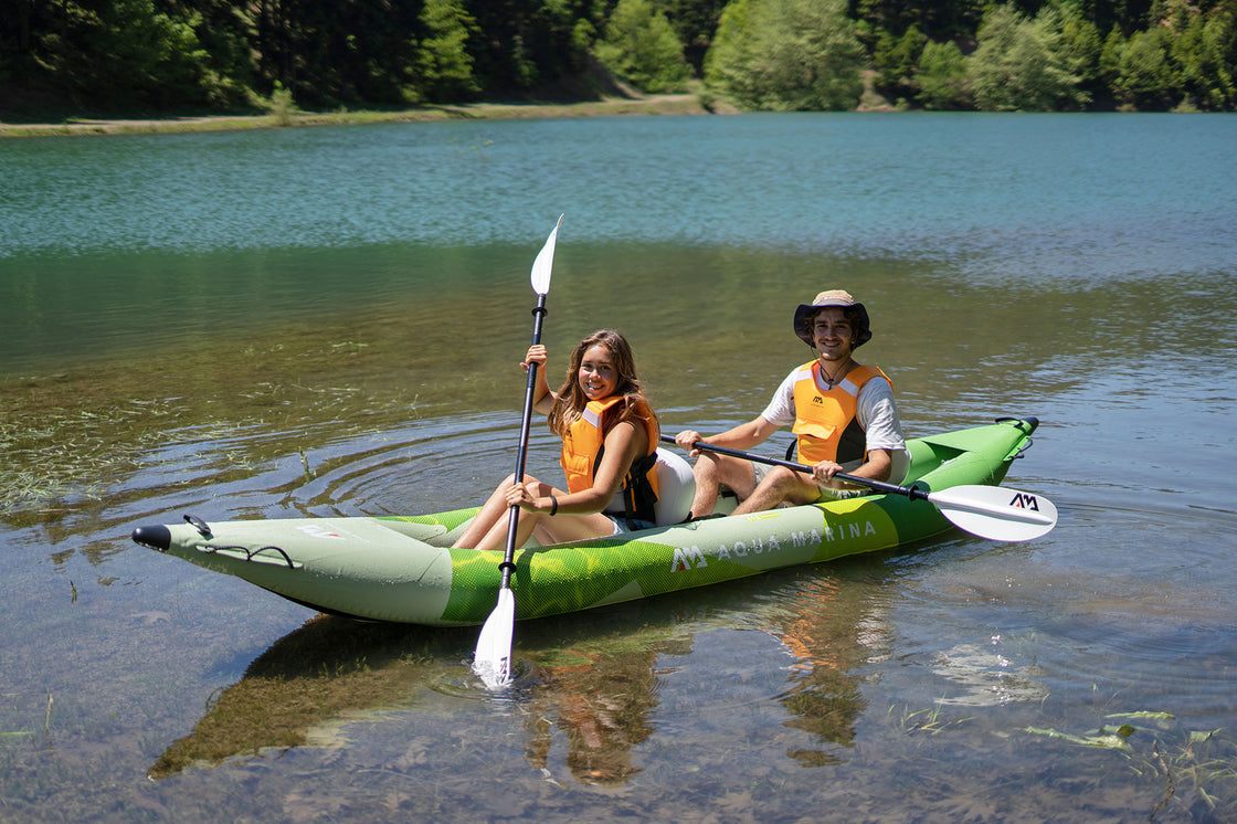 Aqua Marina Betta Inflatable Kayak (with Kayak Paddle Set)
