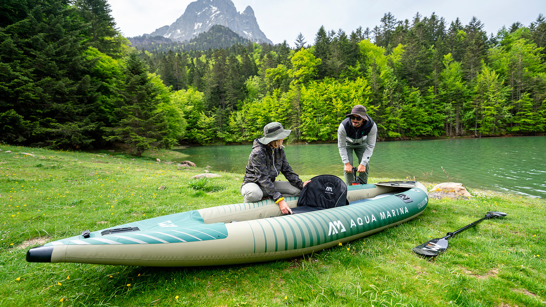 Aqua Marina Caliber Inflatable Kayak Grass
