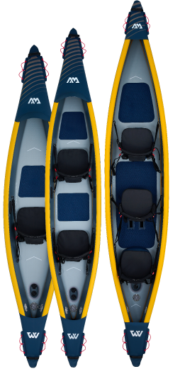 Aqua Marina Tomahawk Inflatable Kayak Three